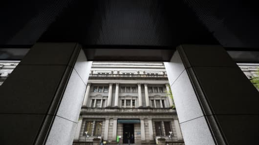 Bank of Japan headquarters in Tokyo, Japan